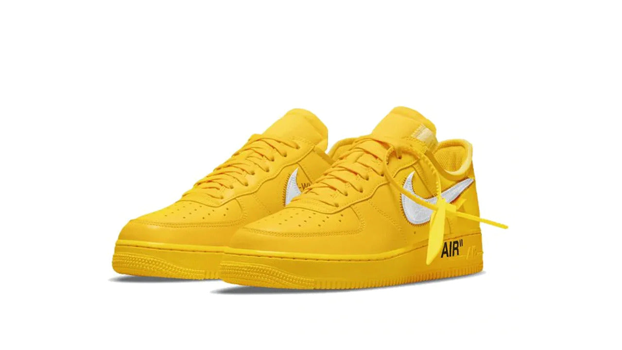 Air Force 1 Low Off-White University Gold Metallic Silver