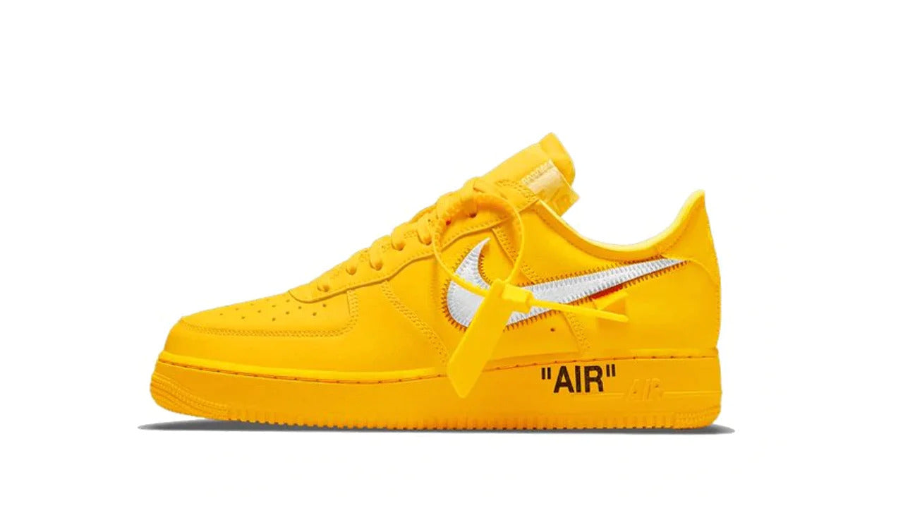 Air Force 1 Low Off-White University Gold Metallic Silver